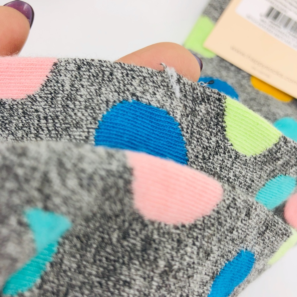 NWT Polka Dot Happy Socks - Picture 5 of 5